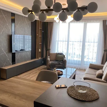 아파트 Panorama Residence Sky City B Spa & Wellness 스코페